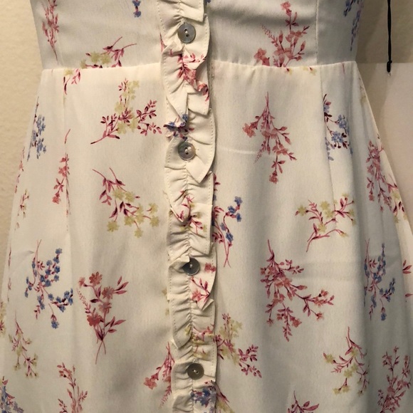 Floral button up dress - Picture 6 of 6